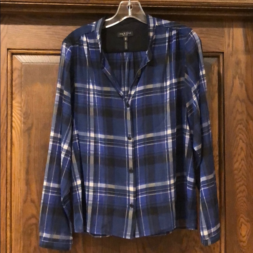 Rag & Bone sheer blouse